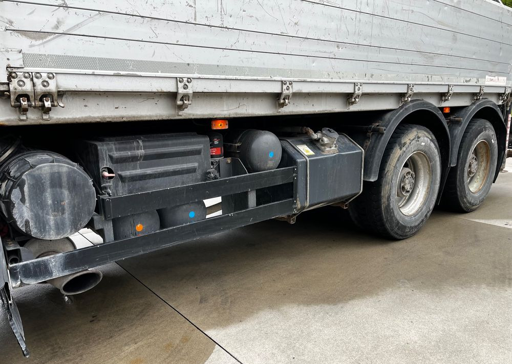 Camión caja abierta, Camión grúa Renault Kerax 380 EEV // Skrzynia Burtowa // HIAB XS166 Hipro + Radio // Zwolnice //  //: foto 8