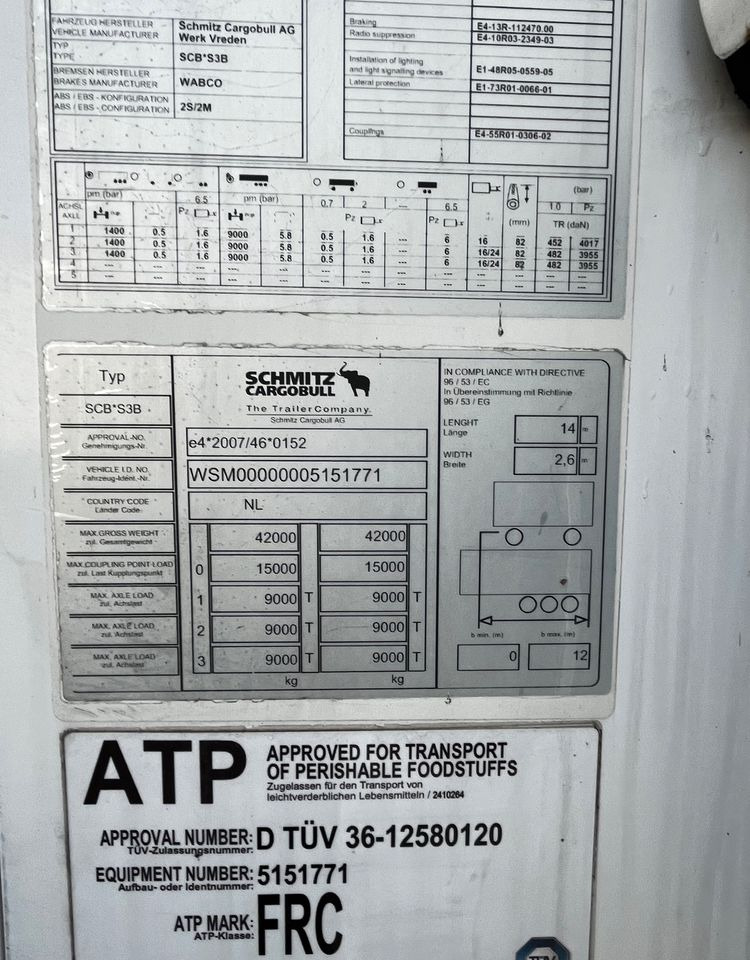 Semirremolque frigorífico Schmitz Cargobull Chłodnia // Doppelstock // Oś podnoszona // Kosz Paletowy // Idealna!!!: foto 20 Semirremolque frigorífico Schmitz Cargobull Chłodnia // Doppelstock // Oś podnoszona // Kosz Paletowy // Idealna!!!: foto 20