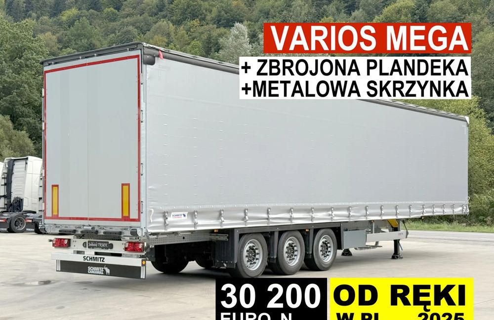 Schmitz Cargobull MEGA VARIOS - Semirremolque lona: foto 1 Schmitz Cargobull MEGA VARIOS - Semirremolque lona: foto 1