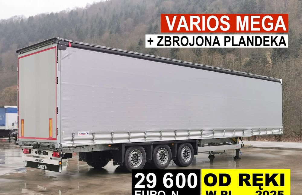 Schmitz Cargobull MEGA VARIOS - Semirremolque lona: foto 1 Schmitz Cargobull MEGA VARIOS - Semirremolque lona: foto 1
