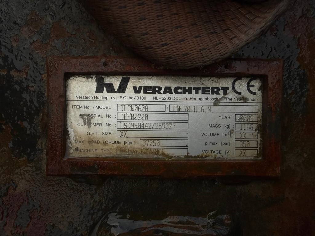 Verachtert CWL-70-H-6.N Quick coupler - Acoplamiento rápido: foto 4 Verachtert CWL-70-H-6.N Quick coupler - Acoplamiento rápido: foto 4