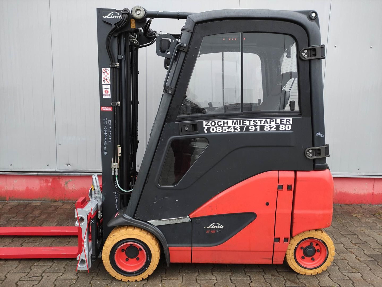 Linde E18PH-EVO - Carretilla elevadora eléctrica: foto 1 Linde E18PH-EVO - Carretilla elevadora eléctrica: foto 1