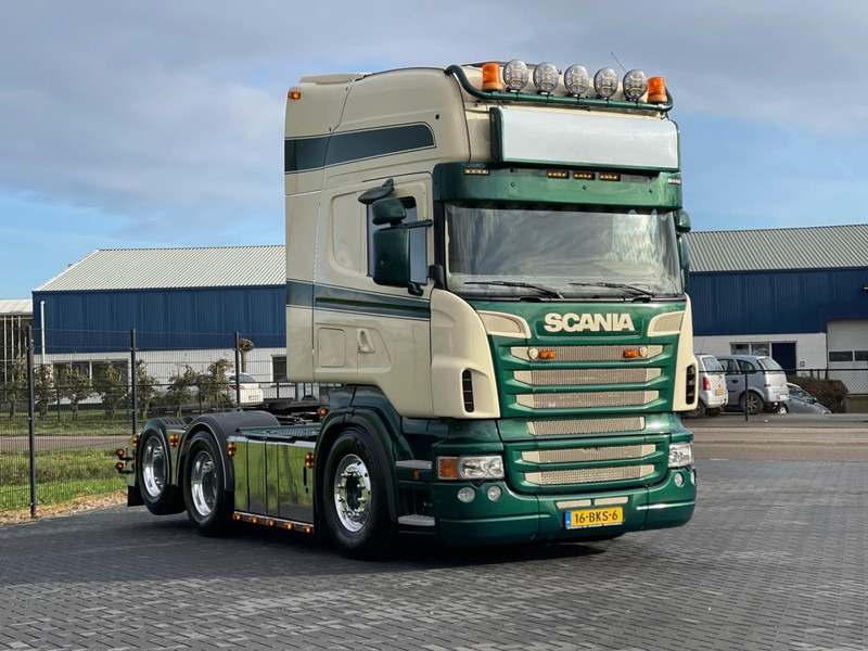 Cabeza tractora Scania R580 SHOW TRUCK, SPECIAL INTERIOR, FULL AIR, RETARDER.: foto 1