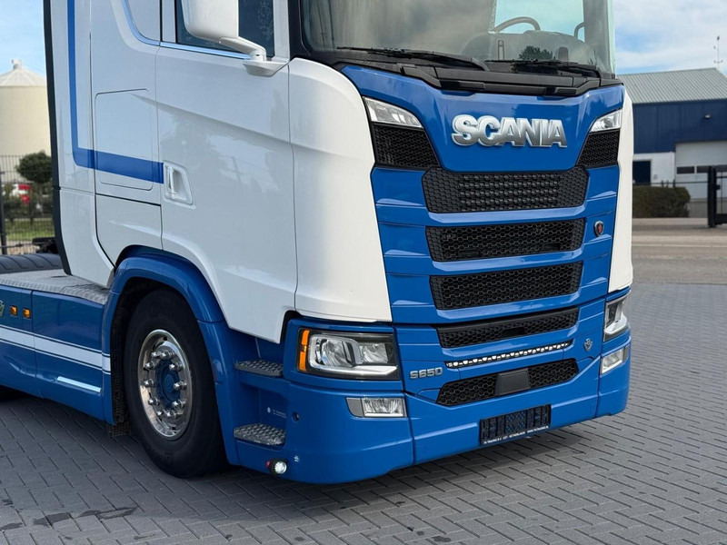 Cabeza tractora Scania S650 V8 NGS 2.95WB, PTO VOORBEREIDING, VOLLUCHT, KING OF THE ROAD, RETARDER, LEER.: foto 6