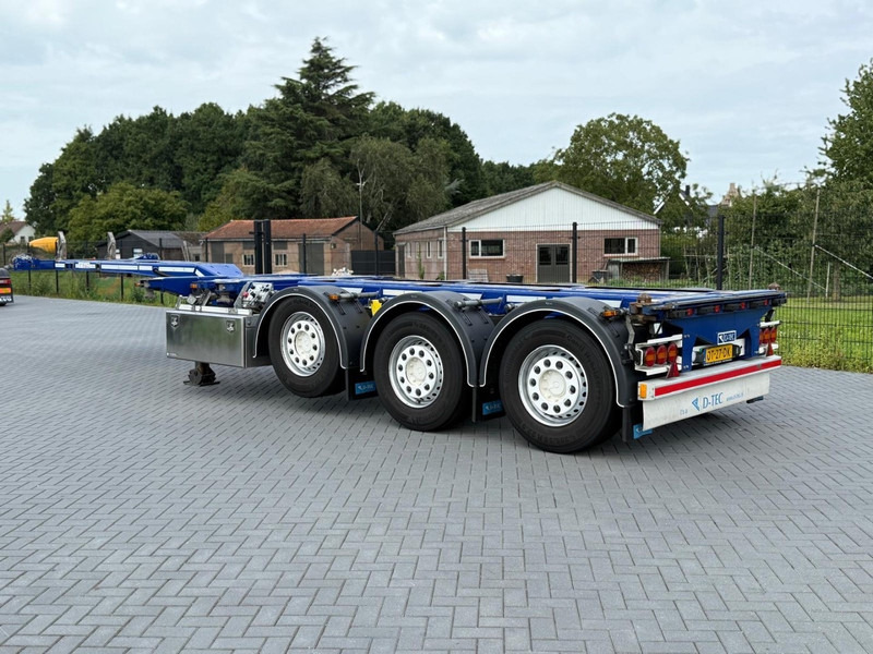 D-Tec FLEXITRAILER GESCOPEERD, 20, 40 FT, MULTI UITSCHUIFBAAR, 1 LIFTAS. - Semirremolque portacontenedore/ Intercambiable: foto 5 D-Tec FLEXITRAILER GESCOPEERD, 20, 40 FT, MULTI UITSCHUIFBAAR, 1 LIFTAS. - Semirremolque portacontenedore/ Intercambiable: foto 5
