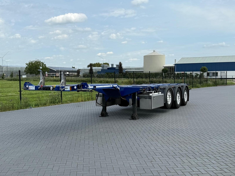 D-Tec FLEXITRAILER GESCOPEERD, 20, 40 FT, MULTI UITSCHUIFBAAR, 1 LIFTAS. - Semirremolque portacontenedore/ Intercambiable: foto 2 D-Tec FLEXITRAILER GESCOPEERD, 20, 40 FT, MULTI UITSCHUIFBAAR, 1 LIFTAS. - Semirremolque portacontenedore/ Intercambiable: foto 2