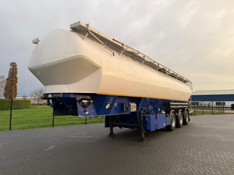 Feldbinder FFB 68M3, 7 VAKKEN, HOLLAND TRAILER, STEERING. - Semirremolque cisterna: foto 5 Feldbinder FFB 68M3, 7 VAKKEN, HOLLAND TRAILER, STEERING. - Semirremolque cisterna: foto 5