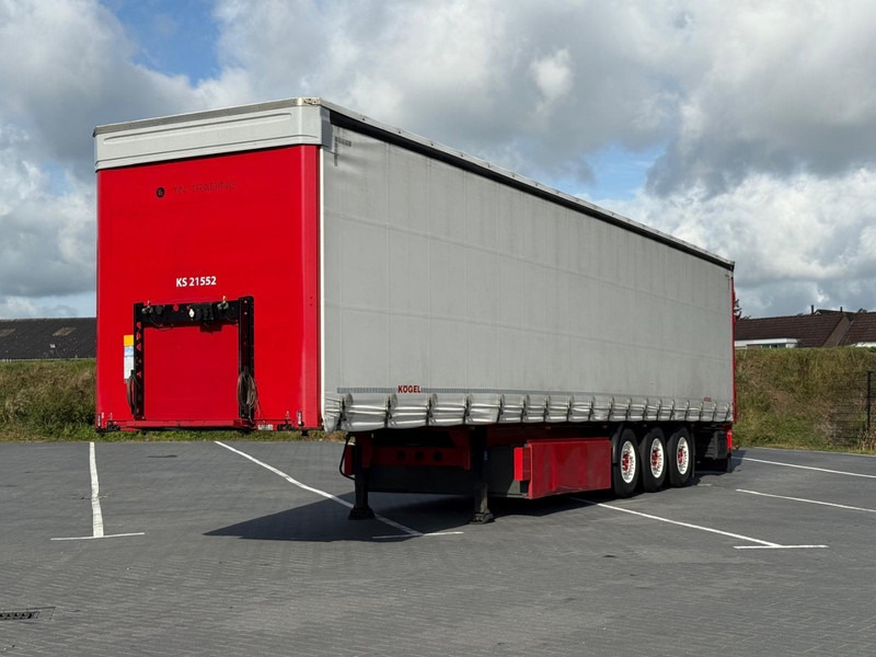 Kögel SN24 BLOKKEN BUMPER, SHOW, PALLETKIST, GESPOTEN WIELEN. - Semirremolque lona: foto 2 Kögel SN24 BLOKKEN BUMPER, SHOW, PALLETKIST, GESPOTEN WIELEN. - Semirremolque lona: foto 2