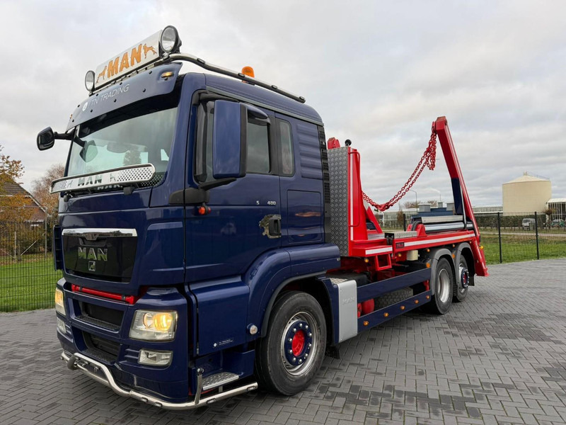 MAN 28.480 PORTAAL ARM, BLAD LUCHT, RETARDER, 6X2. - Camión portacontenedor de cadenas: foto 4 MAN 28.480 PORTAAL ARM, BLAD LUCHT, RETARDER, 6X2. - Camión portacontenedor de cadenas: foto 4