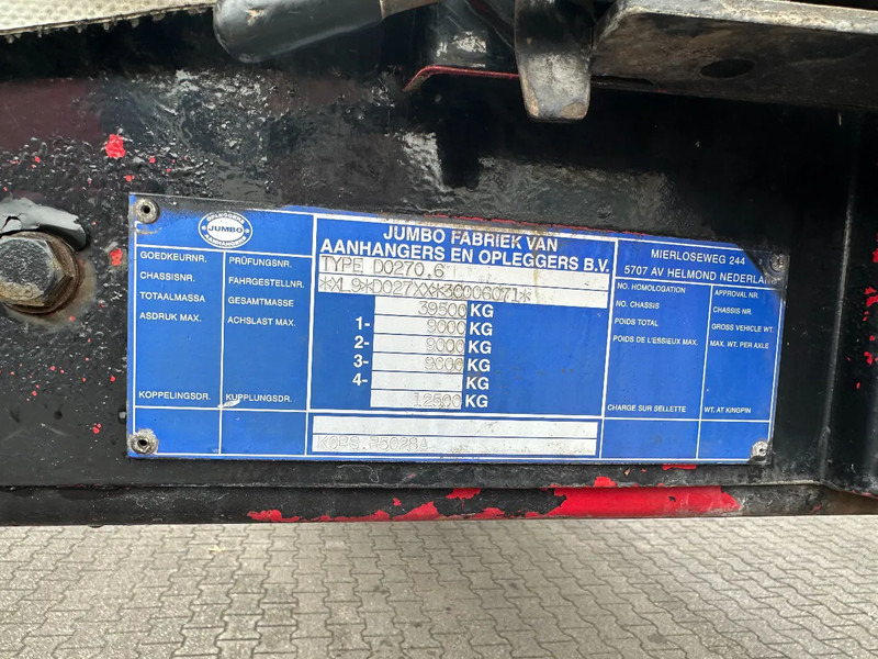 Semirremolque lona Jumbo Schuifzeil -Dak / ROR-Axle / Apk: foto 7 Semirremolque lona Jumbo Schuifzeil -Dak / ROR-Axle / Apk: foto 7