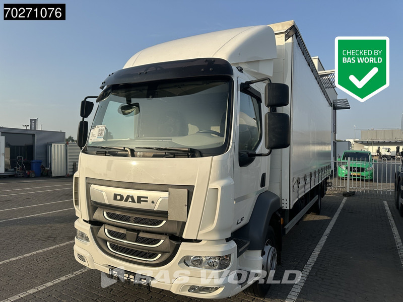 Camión lona DAF LF 290 4X2 16tonner Automatic Ladebordwand ACC Euro 6: foto 1