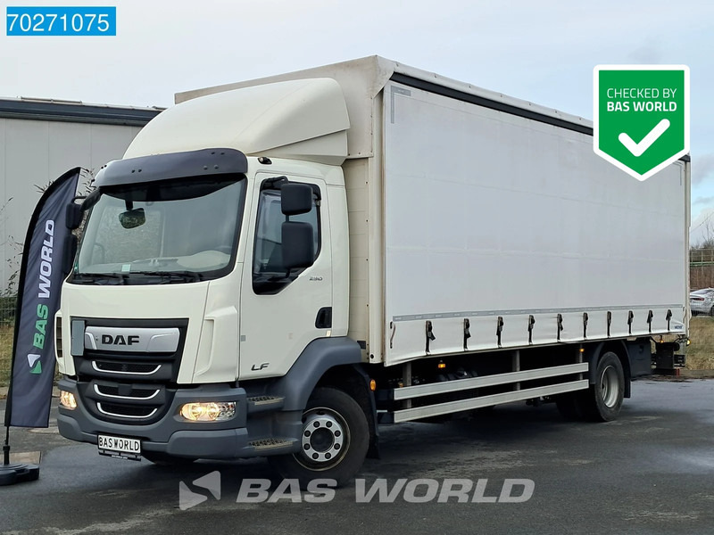 DAF LF 290 4X2 16tonner Automatic Ladebordwand ACC Euro 6 - Camión lona: foto 1 DAF LF 290 4X2 16tonner Automatic Ladebordwand ACC Euro 6 - Camión lona: foto 1