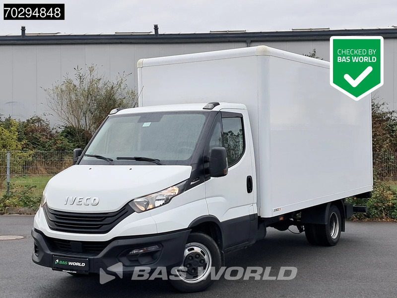 Furgoneta caja cerrada Iveco Daily 35C16 Automatik Ladebordwand 160PS Koffer Doppelbereifung Klima Kamera Euro6 20m3 A/C: foto 1