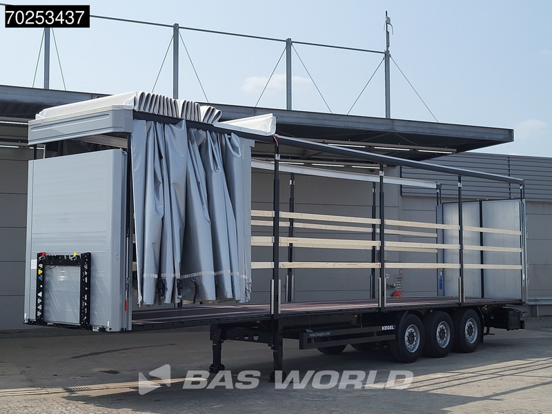 Kögel S24-1 3 axles NEW HUBDACH Liftachse Lifting+ Sliding Roof - Semirremolque lona: foto 2 Kögel S24-1 3 axles NEW HUBDACH Liftachse Lifting+ Sliding Roof - Semirremolque lona: foto 2