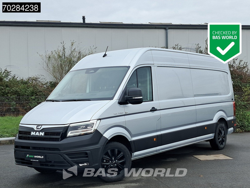 MAN TGE 3.180 Neu! Automatik 2025 Modell L4H3 AHK LED ACC Navi Klima Kamera Parkensensoren Euro6 L3H2 15m3 A/C Towbar - Furgón: foto 1 MAN TGE 3.180 Neu! Automatik 2025 Modell L4H3 AHK LED ACC Navi Klima Kamera Parkensensoren Euro6 L3H2 15m3 A/C Towbar - Furgón: foto 1