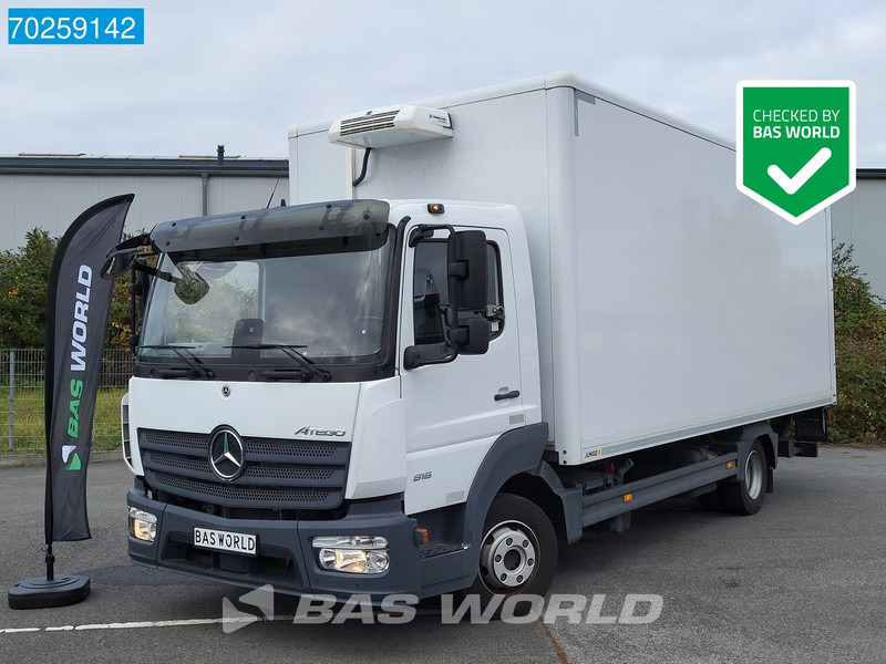 Mercedes-Benz Atego 816 4X2 7.49t Thermoking B-100 Max Ladebordwand Junge - Camión frigorífico: foto 1 Mercedes-Benz Atego 816 4X2 7.49t Thermoking B-100 Max Ladebordwand Junge - Camión frigorífico: foto 1