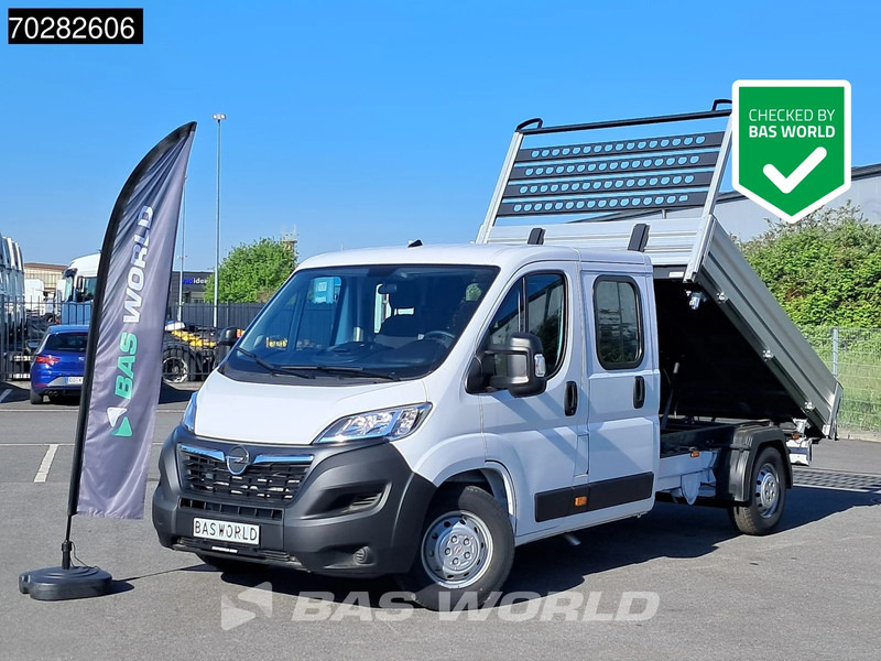 Opel Movano 140PS Dreiseitenkipper 3,5t Doppelkabine Klima Tempomat Kieper 2m3 A/C Cruise control - Furgoneta basculante: foto 1 Opel Movano 140PS Dreiseitenkipper 3,5t Doppelkabine Klima Tempomat Kieper 2m3 A/C Cruise control - Furgoneta basculante: foto 1