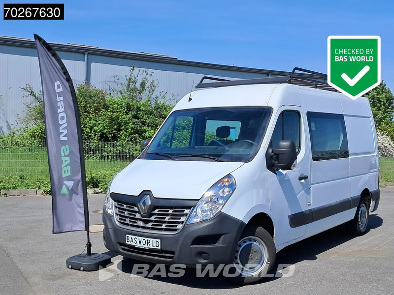 Renault Master 130pk L2H2 Doppel Kabine Navi Klima Tempomat AHK Doka 7m3 A/C Double cabin Towbar Cruise control - Furgón: foto 1 Renault Master 130pk L2H2 Doppel Kabine Navi Klima Tempomat AHK Doka 7m3 A/C Double cabin Towbar Cruise control - Furgón: foto 1