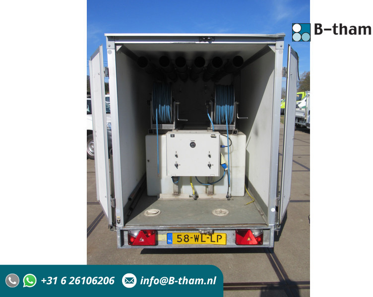 Hapert EA R + TEHA hose reel STKi2 20/12 - Remolque caja cerrada: foto 1 Hapert EA R + TEHA hose reel STKi2 20/12 - Remolque caja cerrada: foto 1