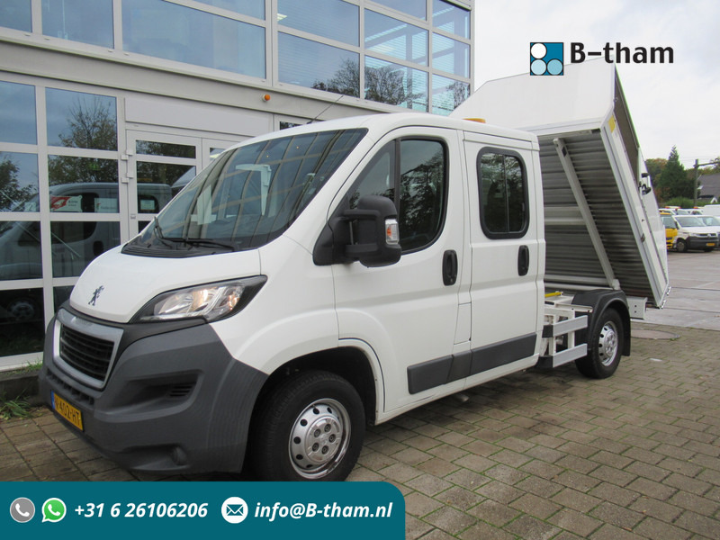 Peugeot Boxer 335 2.0 HDI 96KW L2 DOKA Dubbelcabine Kipper Veegvuil Tipper - Furgoneta basculante, Furgoneta combi: foto 1 Peugeot Boxer 335 2.0 HDI 96KW L2 DOKA Dubbelcabine Kipper Veegvuil Tipper - Furgoneta basculante, Furgoneta combi: foto 1