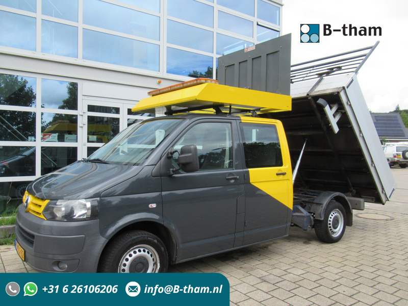 Volkswagen Transporter T5 2.0 TDI 75KW L2 DOKA dubbelcabine Kipper Actiebord - Furgoneta basculante, Furgoneta combi: foto 1 Volkswagen Transporter T5 2.0 TDI 75KW L2 DOKA dubbelcabine Kipper Actiebord - Furgoneta basculante, Furgoneta combi: foto 1