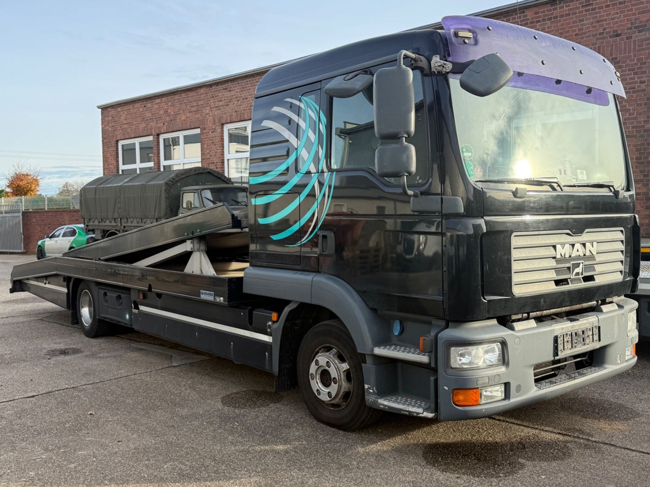 MAN TGL 8.210BL Moetefindt Doppelstock, Klima, Winde - Camión portavehículos: foto 1 MAN TGL 8.210BL Moetefindt Doppelstock, Klima, Winde - Camión portavehículos: foto 1