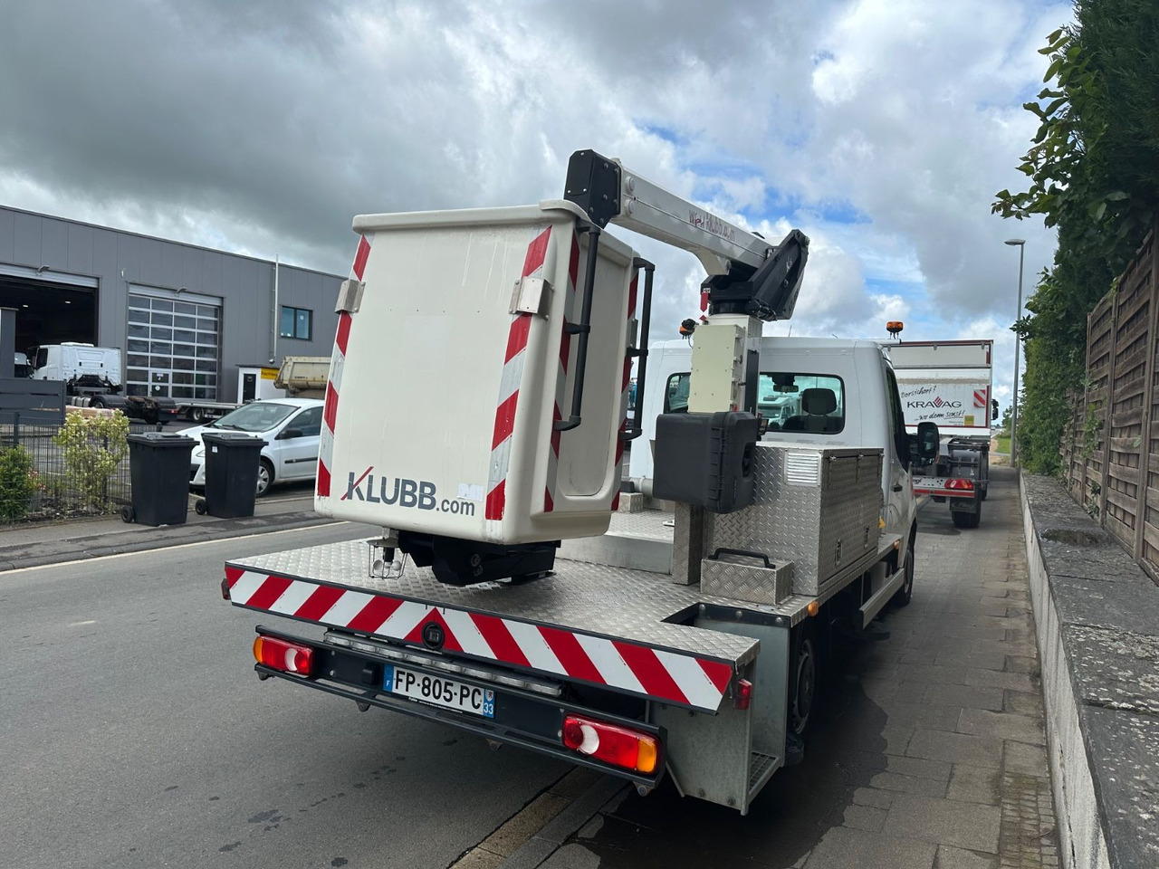 Renault Master III Steiger/11,2m/3,5t/Klubb K26/Klima - Camión con plataforma elevadora: foto 5 Renault Master III Steiger/11,2m/3,5t/Klubb K26/Klima - Camión con plataforma elevadora: foto 5