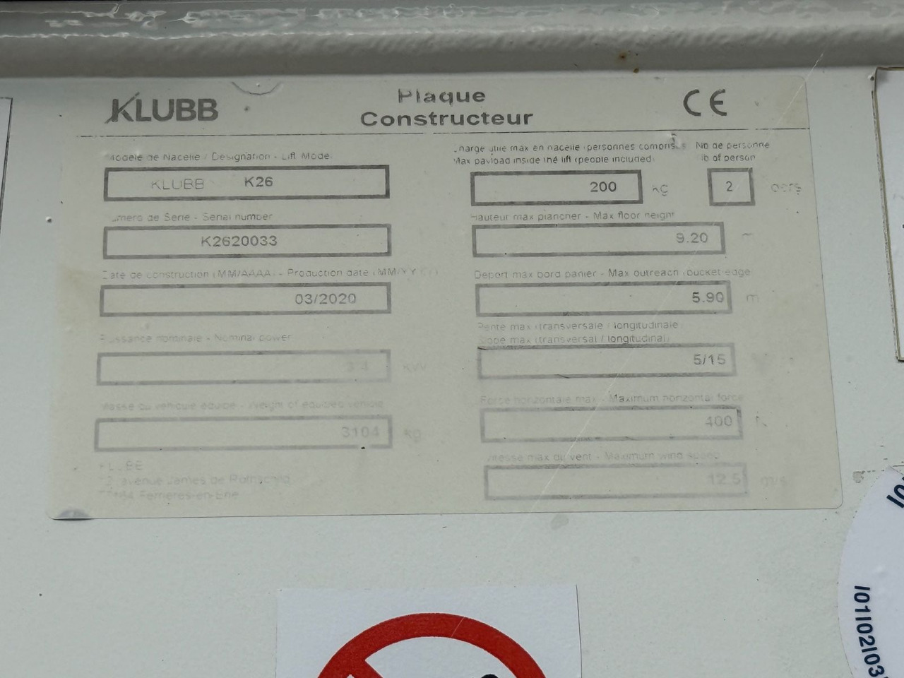 Camión con plataforma elevadora Renault Master III Steiger Klubb K26 / 11,2m / 200Kg: foto 14 Camión con plataforma elevadora Renault Master III Steiger Klubb K26 / 11,2m / 200Kg: foto 14