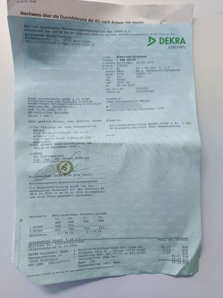 Iveco Daily 35s16 KOFFER LBW KLIMA - Furgoneta caja cerrada: foto 3 Iveco Daily 35s16 KOFFER LBW KLIMA - Furgoneta caja cerrada: foto 3