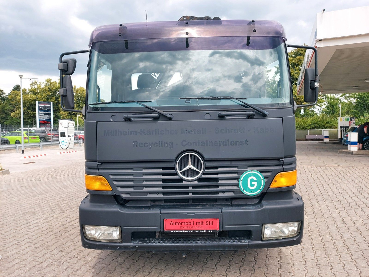Mercedes-Benz Actros 1828 Hiab Absetzkipper Hiab Kran Absetzer - Camión volquete, Camión grúa: foto 3 Mercedes-Benz Actros 1828 Hiab Absetzkipper Hiab Kran Absetzer - Camión volquete, Camión grúa: foto 3