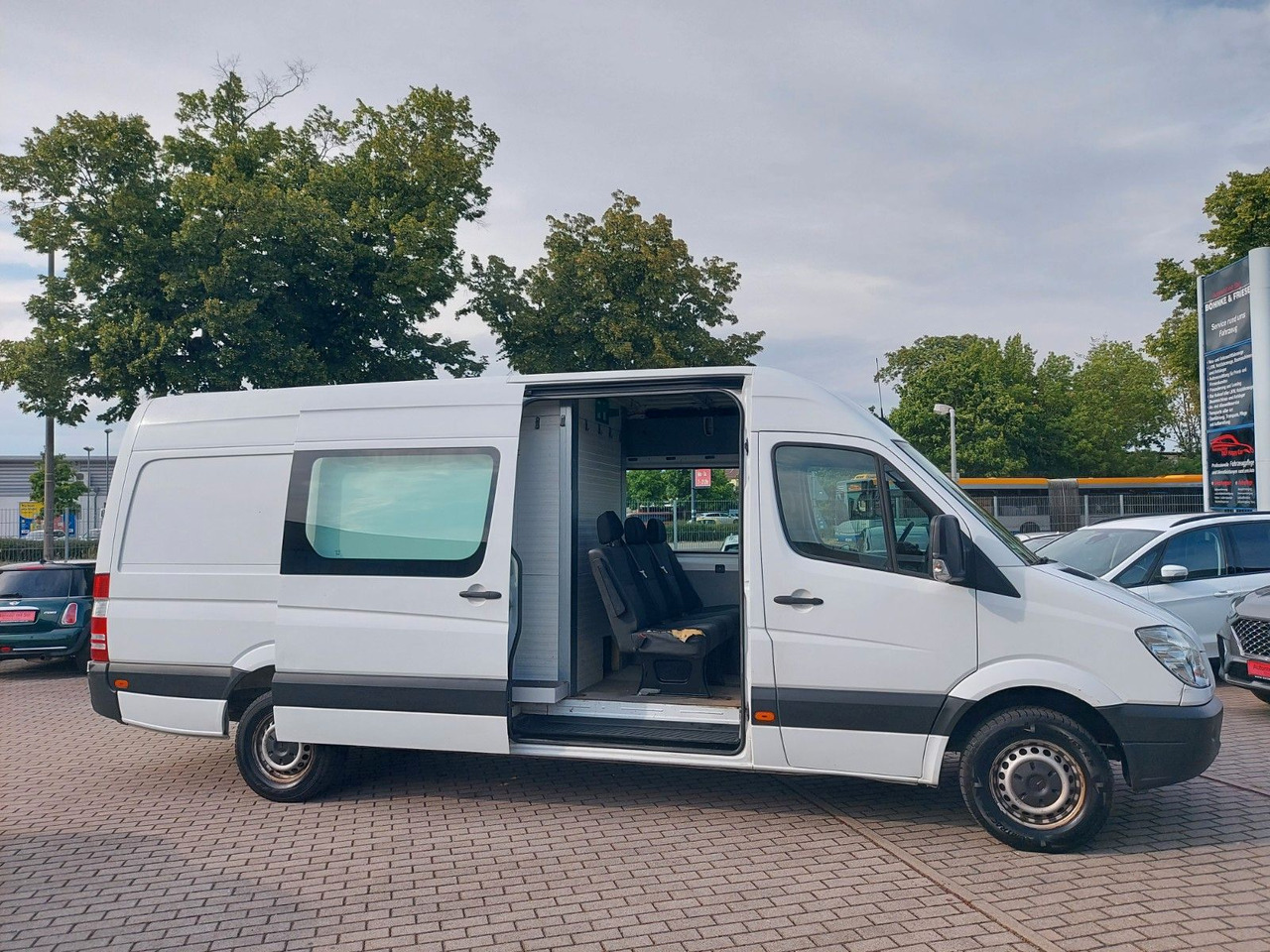 Mercedes-Benz Sprinter II Kasten 316 CDI MIXTO 6 SITZER MAXI - Furgoneta de pasajeros: foto 1 Mercedes-Benz Sprinter II Kasten 316 CDI MIXTO 6 SITZER MAXI - Furgoneta de pasajeros: foto 1