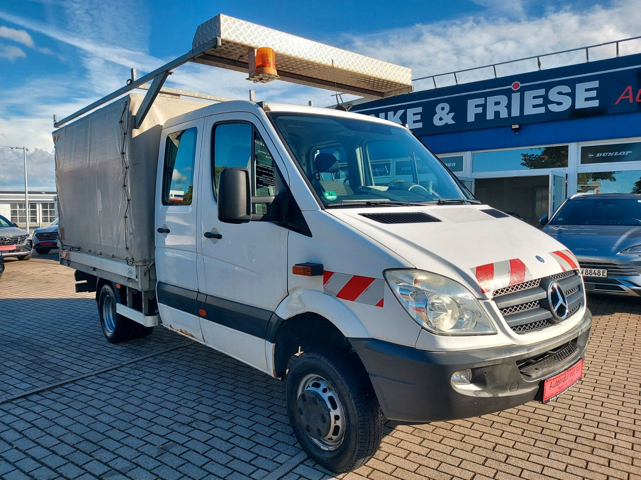 Mercedes-Benz Sprinter II Pritsche DoKa 516 4X4 Plane 6 Sitze - Furgoneta con lona, Furgoneta combi: foto 1 Mercedes-Benz Sprinter II Pritsche DoKa 516 4X4 Plane 6 Sitze - Furgoneta con lona, Furgoneta combi: foto 1