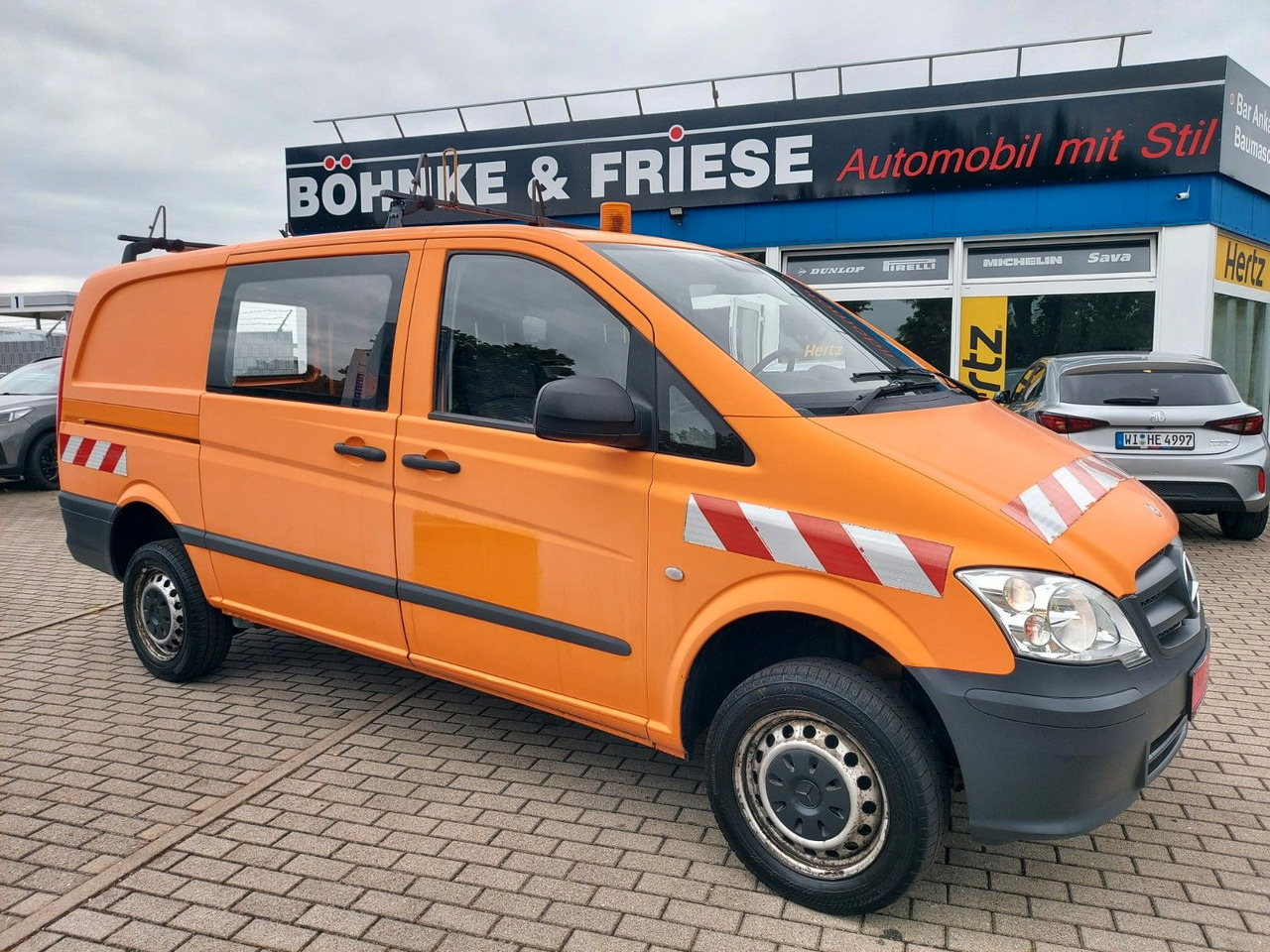 Furgoneta de pasajeros Mercedes-Benz Vito Kasten 4x4 113 CDI lang AUTOMATIK EURO 5: foto 12