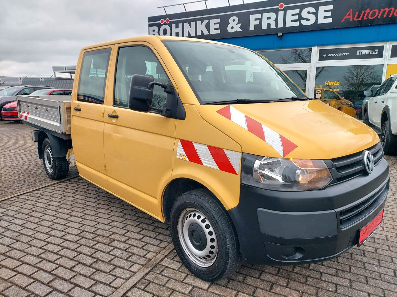 Volkswagen T5 Pritsche Doppelkabine KLIMA NAVI 6 SITZE AHK - Furgoneta caja abierta, Furgoneta combi: foto 1 Volkswagen T5 Pritsche Doppelkabine KLIMA NAVI 6 SITZE AHK - Furgoneta caja abierta, Furgoneta combi: foto 1