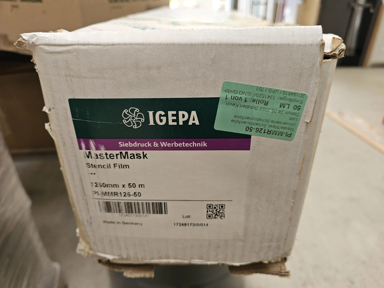 1 Stk. Maskierfolie (Igepa) - Herramienta/ Equipo: foto 1 1 Stk. Maskierfolie (Igepa) - Herramienta/ Equipo: foto 1