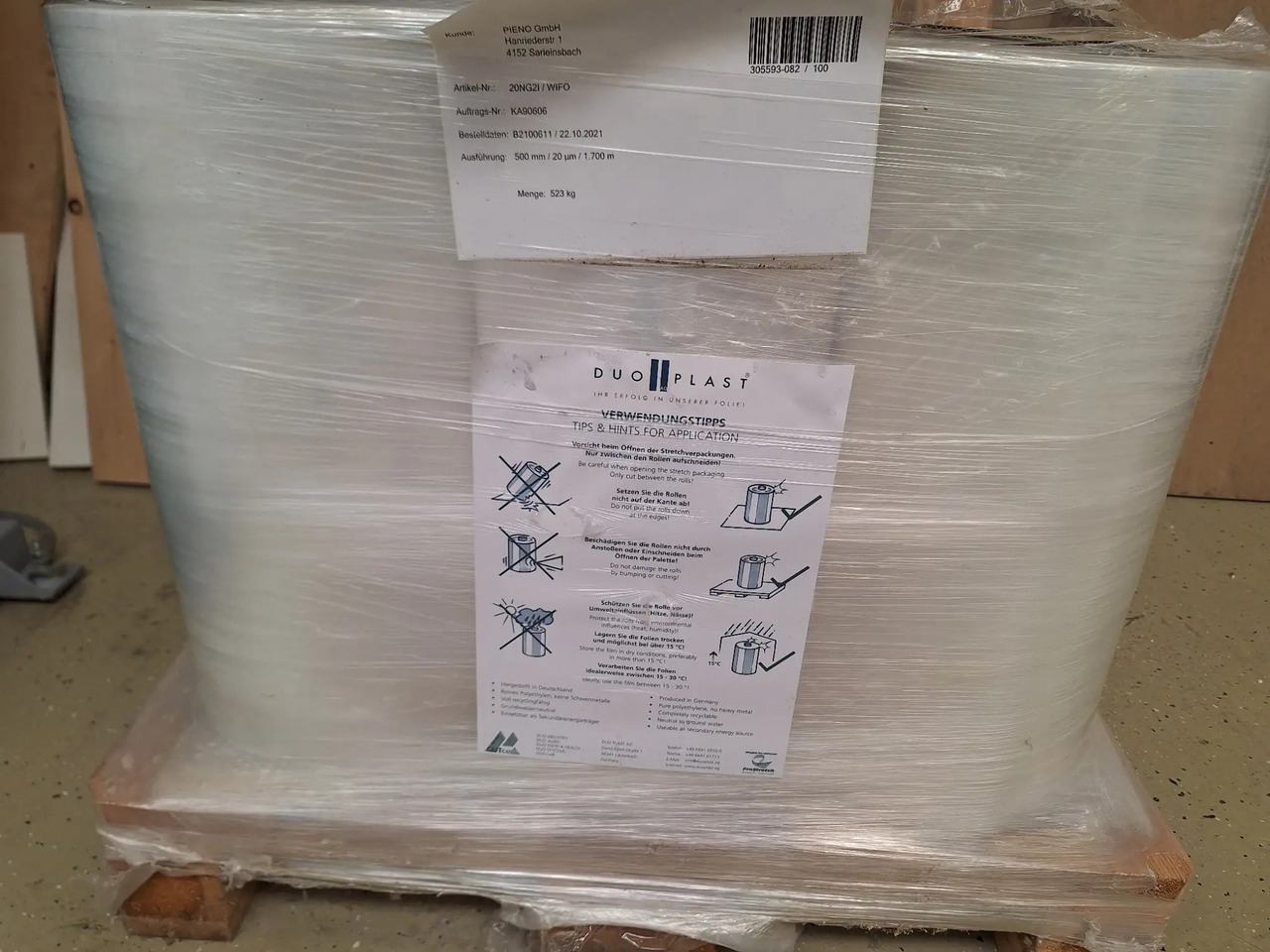15 Rollen Wickelfolie - Herramienta/ Equipo: foto 2 15 Rollen Wickelfolie - Herramienta/ Equipo: foto 2