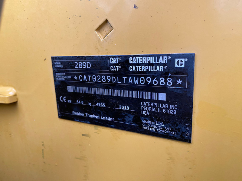 Caterpillar 289D NVT - Minicargadora: foto 3 Caterpillar 289D NVT - Minicargadora: foto 3