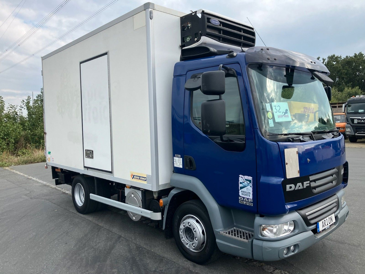 DAF FA LF45 Kühlkoffer/CARRIER/Xarios600/LBW/AC/EU5 DAF FA LF45 Kühlkoffer/CARRIER/Xarios600/LBW/AC/EU5 - Camión frigorífico: foto 1 DAF FA LF45 Kühlkoffer/CARRIER/Xarios600/LBW/AC/EU5 DAF FA LF45 Kühlkoffer/CARRIER/Xarios600/LBW/AC/EU5 - Camión frigorífico: foto 1