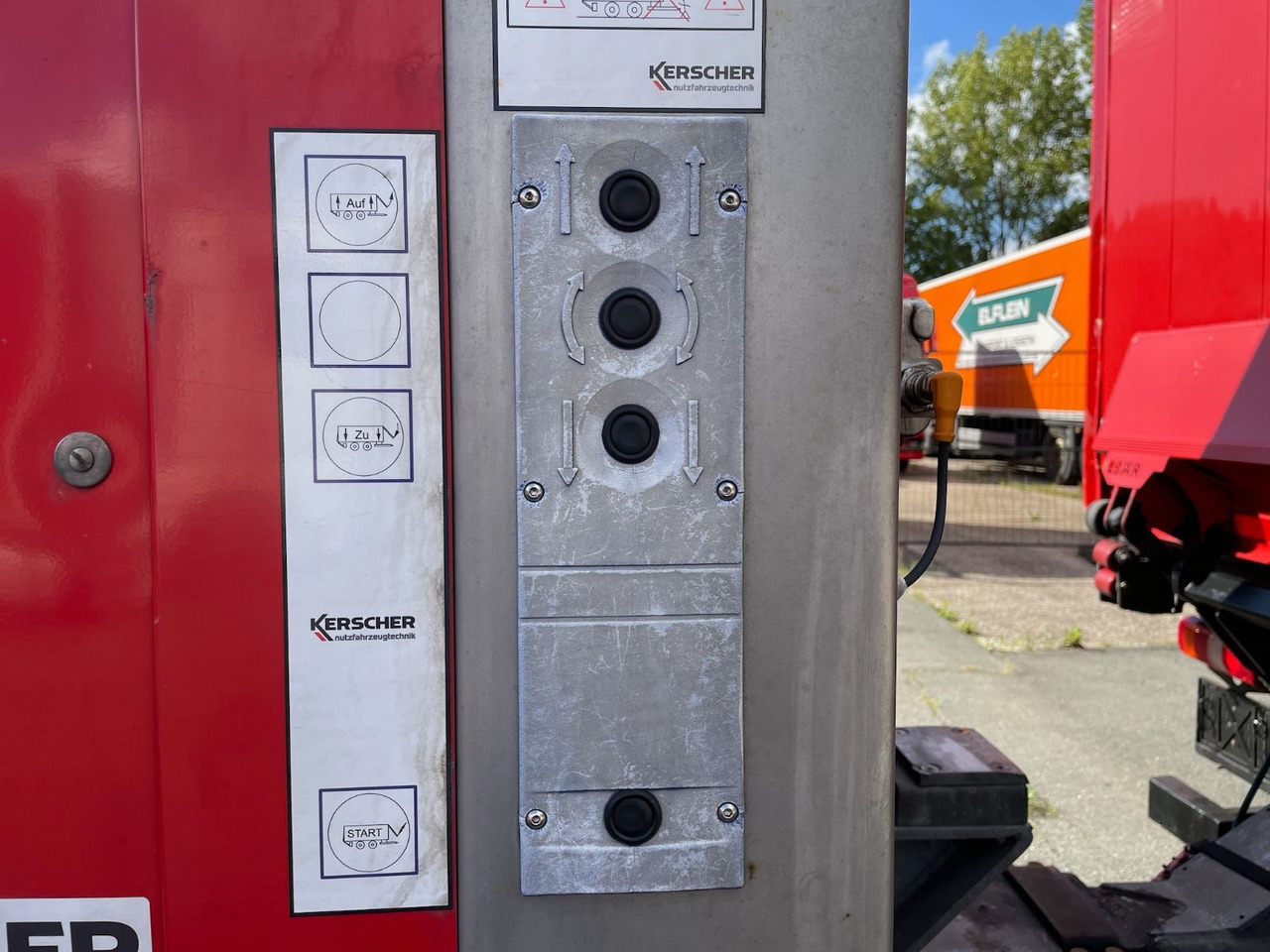 Remolque frigorífico KERSCHER ZAA18 Kühlkoffer/CARRIER/SUPRA900U/LBW: foto 8