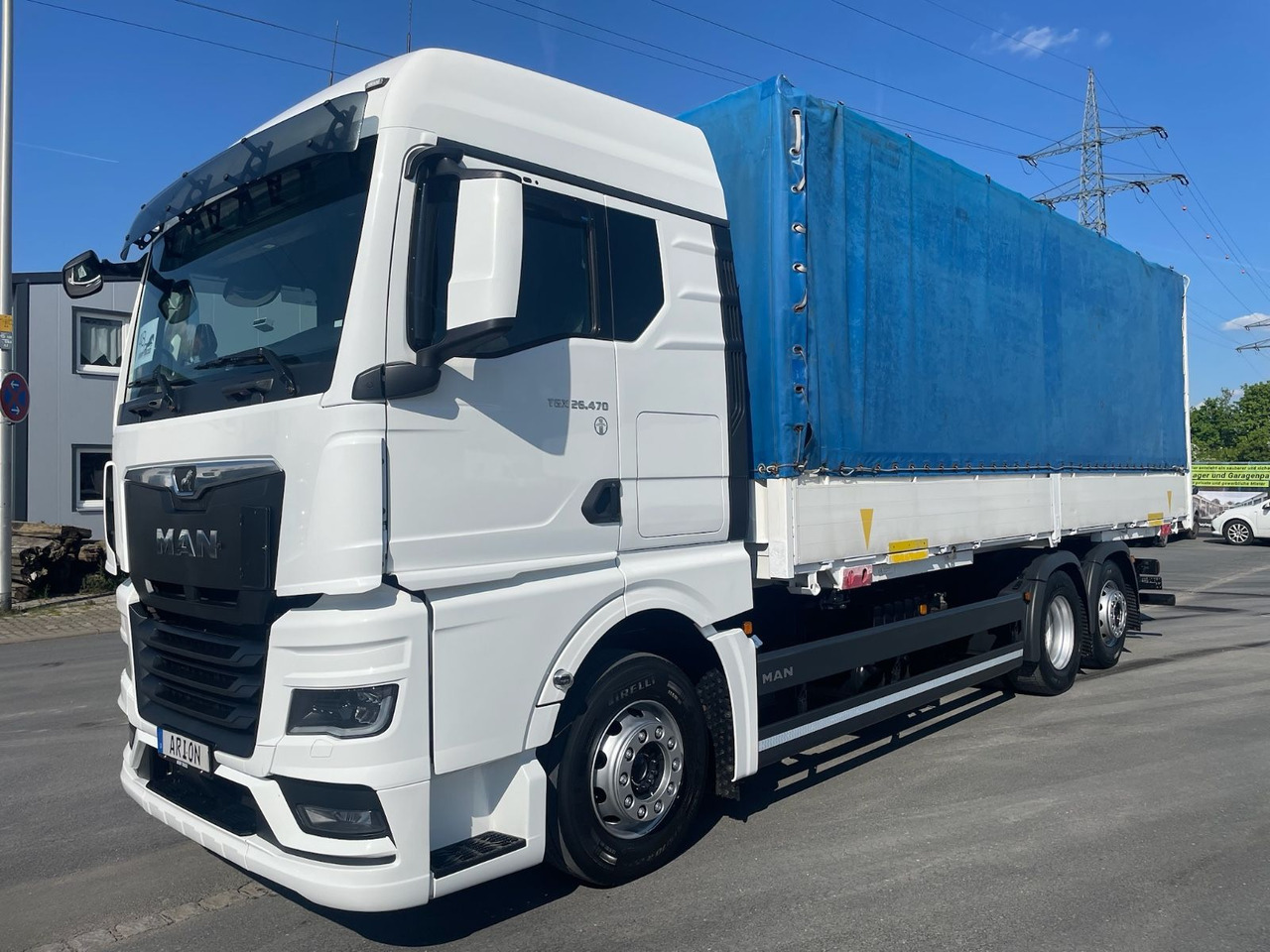 MAN TGX 26.470 6x2-4 LL Pritsche+Plane/BDF/NLA/EU6d - Camión lona: foto 3 MAN TGX 26.470 6x2-4 LL Pritsche+Plane/BDF/NLA/EU6d - Camión lona: foto 3