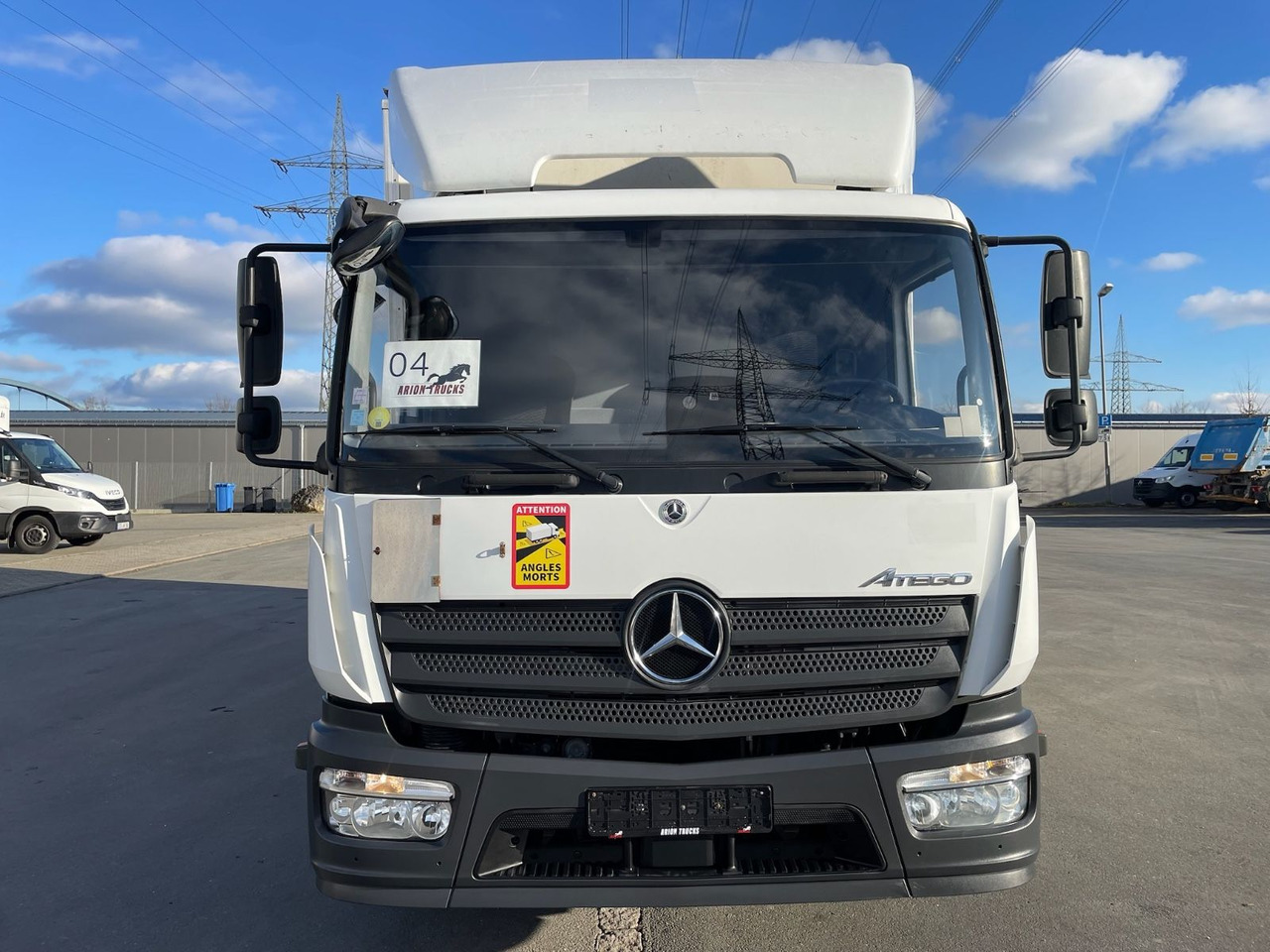Mercedes-Benz Atego 1218 4x2 Koffer/FULL-ADR/EXIII/LBW/AC/EU6d - Camión caja cerrada: foto 2 Mercedes-Benz Atego 1218 4x2 Koffer/FULL-ADR/EXIII/LBW/AC/EU6d - Camión caja cerrada: foto 2