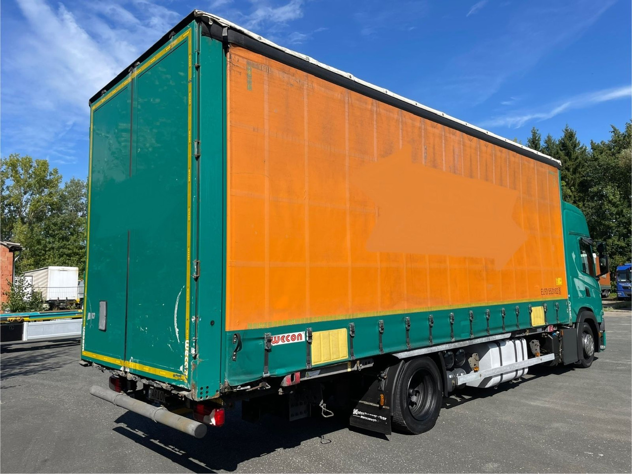 Scania G450 Wechselfahrgestell/WECON/StandAC/EU6d - Camión portacontenedore/ Intercambiable: foto 4 Scania G450 Wechselfahrgestell/WECON/StandAC/EU6d - Camión portacontenedore/ Intercambiable: foto 4