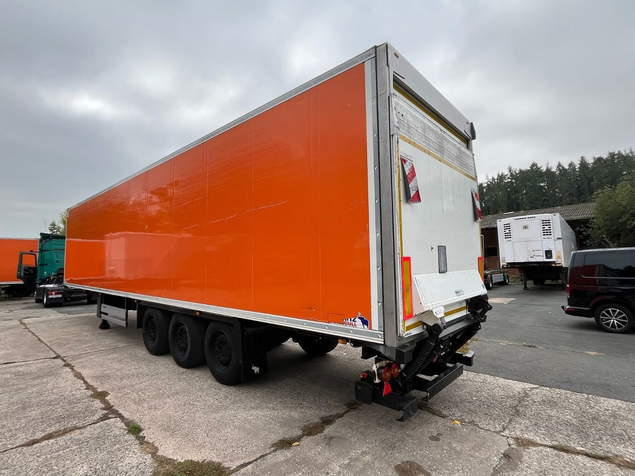 Schmitz Cargobull SCB*S3B/CARRIER/Vector1550/LBW/BÄR/2347h/13,4m - Semirremolque caja cerrada: foto 4 Schmitz Cargobull SCB*S3B/CARRIER/Vector1550/LBW/BÄR/2347h/13,4m - Semirremolque caja cerrada: foto 4