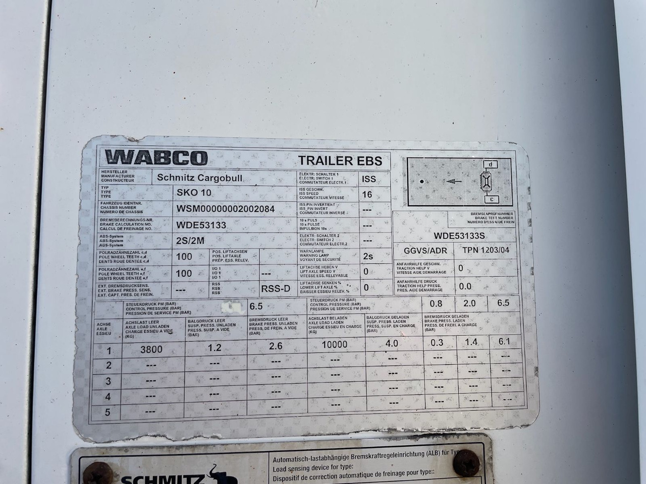 Semirremolque frigorífico Schmitz Cargobull SKO10/THERMOKING/SL200e/LBW/BÄR/11,15m/Lenkachse: foto 17