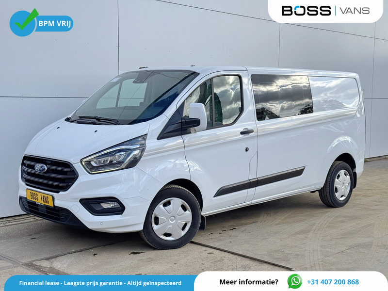 Ford Transit Custom 320 2.0 TDCI 130PK Automaat L2H1 Dubbele Cabine Adaptieve Cruise Control Airco Trekhaak Stoelverwarming Parkeersensoren Navigatie Camera - Furgón, Furgoneta combi: foto 1 Ford Transit Custom 320 2.0 TDCI 130PK Automaat L2H1 Dubbele Cabine Adaptieve Cruise Control Airco Trekhaak Stoelverwarming Parkeersensoren Navigatie Camera - Furgón, Furgoneta combi: foto 1