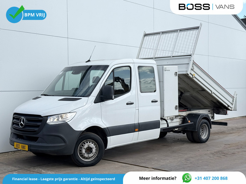 Mercedes-Benz Sprinter 514 2.2 CDI Kipper Dubbele Cabine Mixto DoKa Dubbellucht 3.5t Trekhaak Climate Control Cruise Control Benne Tipper - Furgoneta basculante, Furgoneta combi: foto 1 Mercedes-Benz Sprinter 514 2.2 CDI Kipper Dubbele Cabine Mixto DoKa Dubbellucht 3.5t Trekhaak Climate Control Cruise Control Benne Tipper - Furgoneta basculante, Furgoneta combi: foto 1
