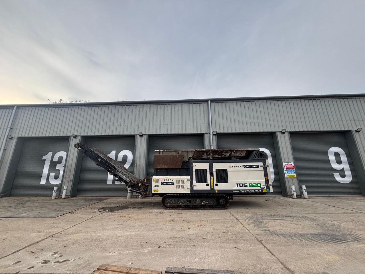 Terex TDS820 - Trituradora de residuos: foto 2 Terex TDS820 - Trituradora de residuos: foto 2