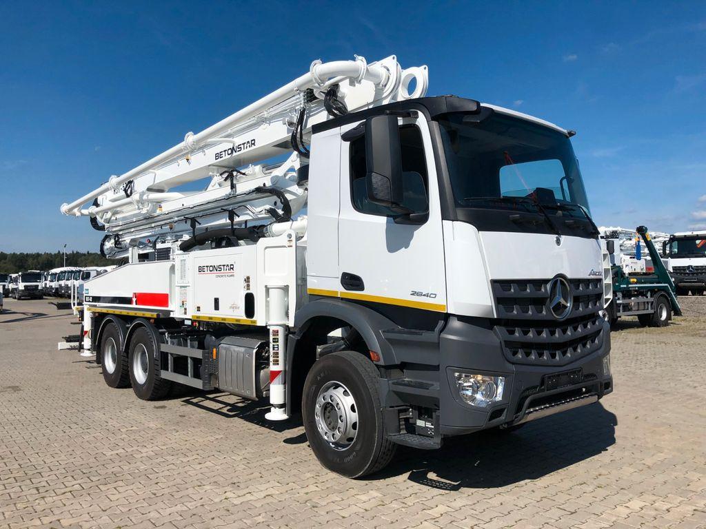 Mercedes-Benz AROCS 2840 BETONSTAR H37.14-5Z - Camión bomba de hormigón: foto 1 Mercedes-Benz AROCS 2840 BETONSTAR H37.14-5Z - Camión bomba de hormigón: foto 1