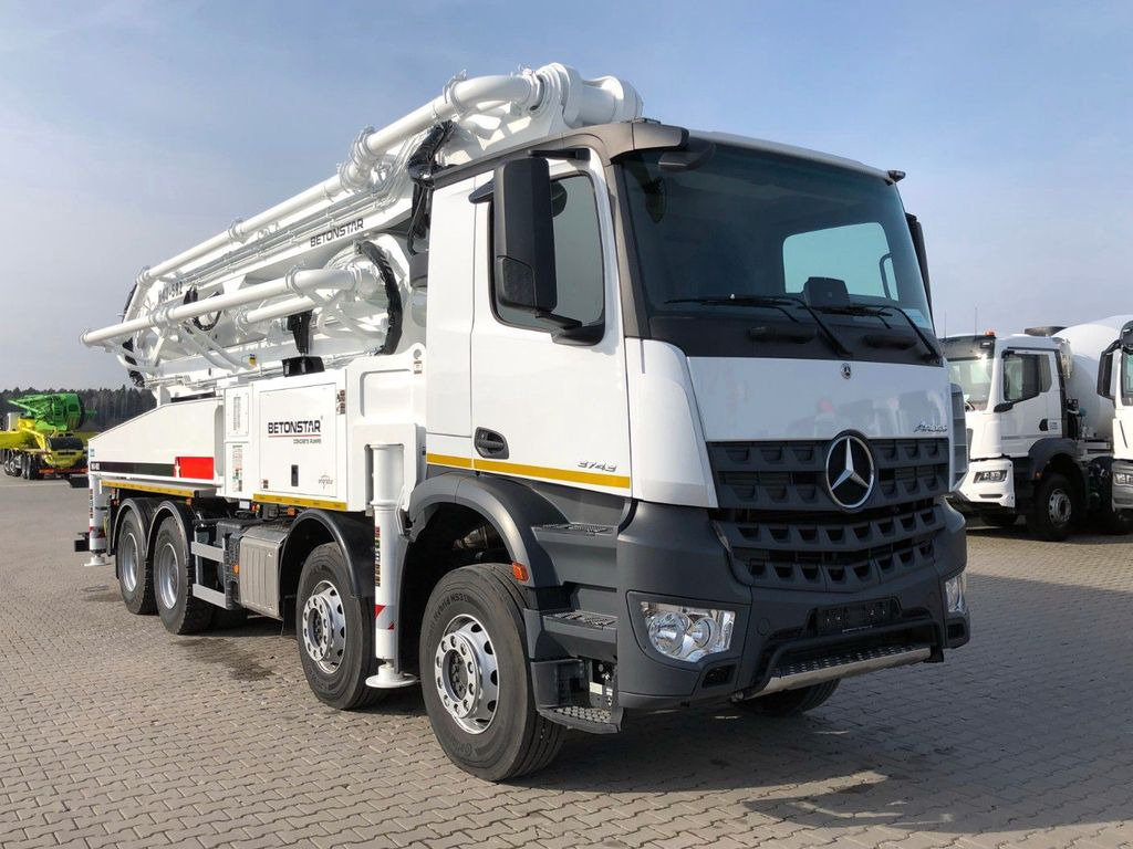 Mercedes-Benz AROCS 3743 BETONSTAR H43.16-5RZ - Camión bomba de hormigón: foto 1 Mercedes-Benz AROCS 3743 BETONSTAR H43.16-5RZ - Camión bomba de hormigón: foto 1