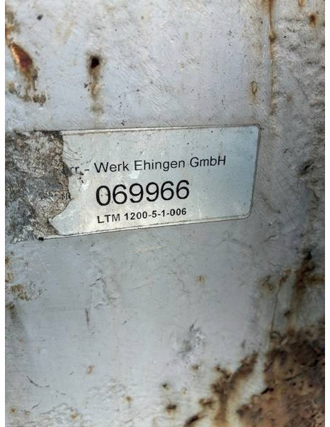 Liebherr Ballastplatten / Counterweight plates LTM 1200-5.1 - Grúa para camión para Maquinaria de construcción: foto 3 Liebherr Ballastplatten / Counterweight plates LTM 1200-5.1 - Grúa para camión para Maquinaria de construcción: foto 3